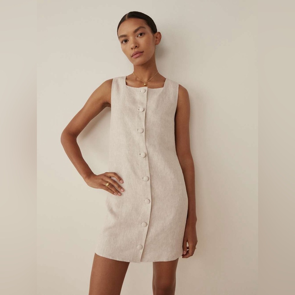 Reformation Danna Linen Dress